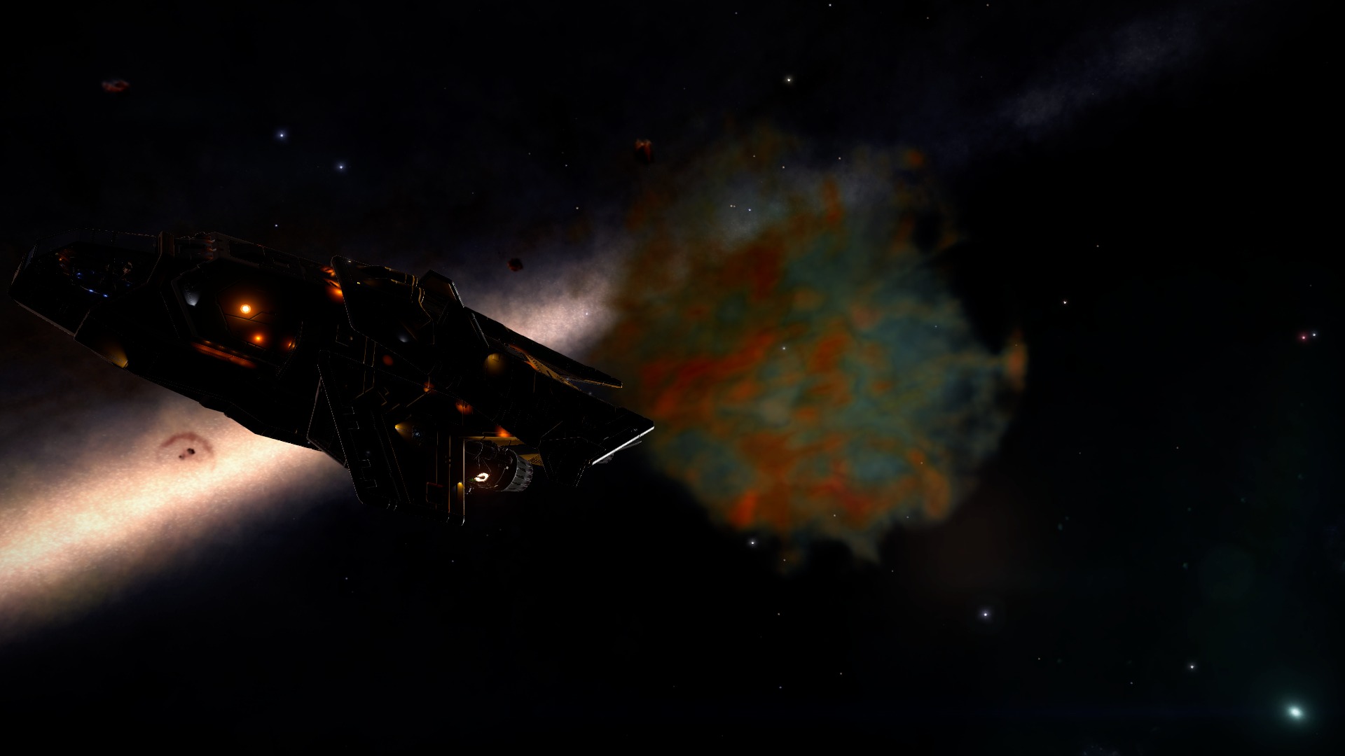 SONT beyond the Crab Nebula