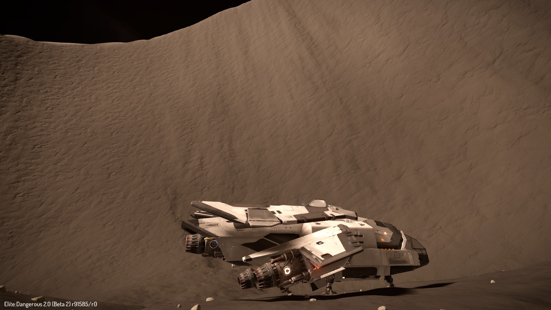 Inside the dark spot
