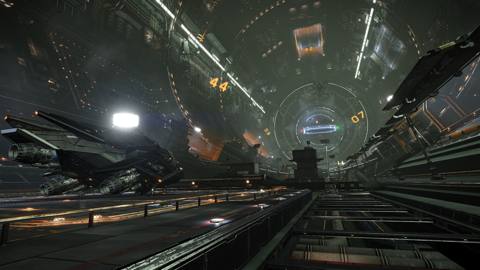 Inside Obsidian Orbital in the Maia system